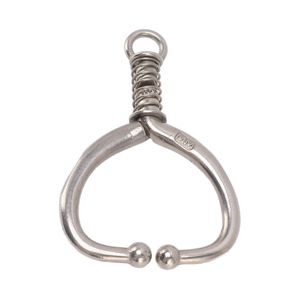 Кольцо для носа крупного рогатого скота, прочное кольцо для крупного рогатого скота из нержавеющей стали, сферическое кольцо для крупного рогатого скота, зажим для тяги для дома