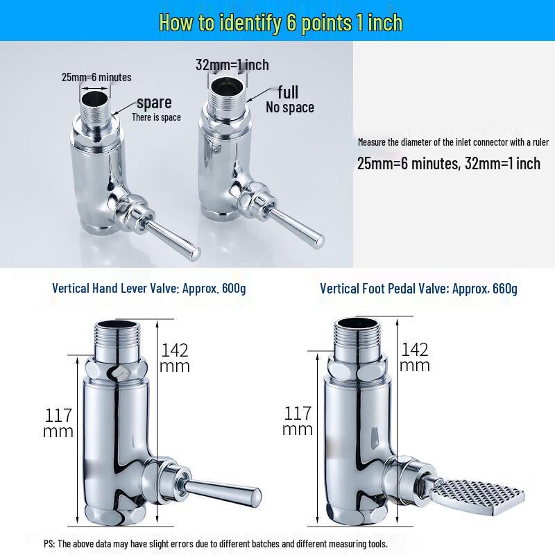 Deer Foot Pedal Water Faucet Valve