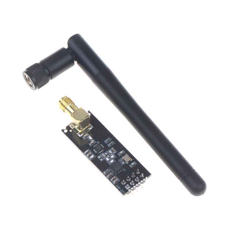 Беспроводной модуль Nrf24L01+Pa+Lna, 1100 метров, дальняя связь, с антенной, для Arduino