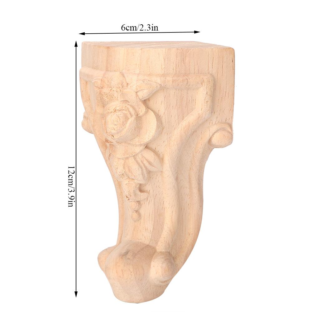 4 шт. Ножки для шкафа Резные Ножки для стола Ножки для мебели Ножки для дивана Европейский стиль