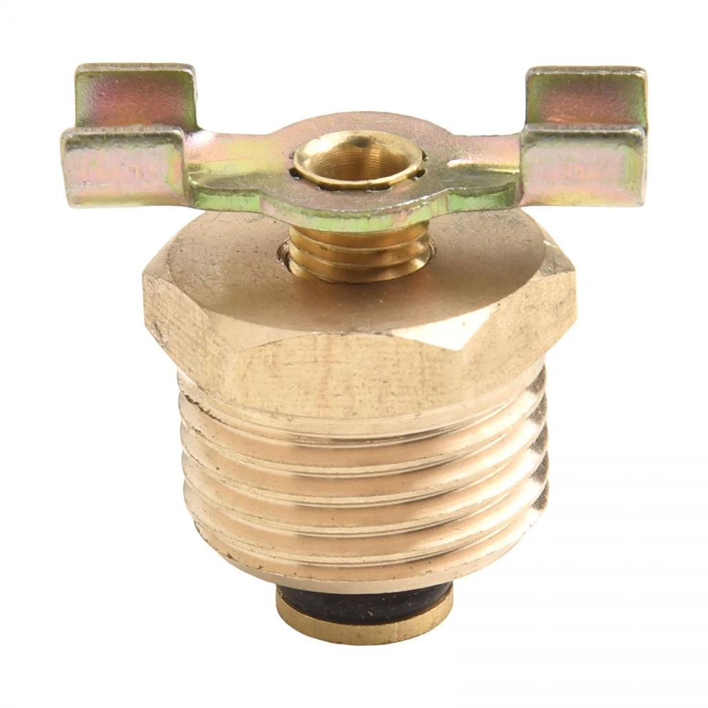 Quality. Solid Brass Drain Valve For Air Tanks Fast And Tool Installation
