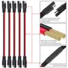 12 AWG SAE To SAE Extension Cable 12 Gauge 2-Pin SAE Connector Extension Cord With Dual Head Plug For Solar Panel Automotive Car Motorcycle 12In