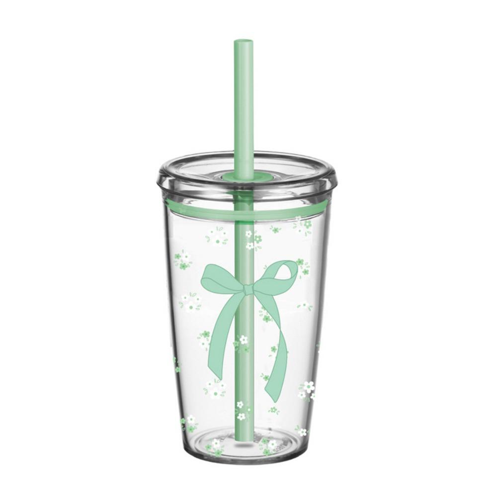 Tritan Water Bottle Transparent Drink Cup Cute Water Cup  Home Office