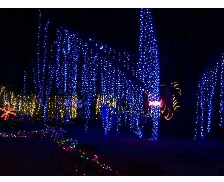 Waterproof LED Star String Lights for Christmas, New Year, Wedding & Outdoor Festivals