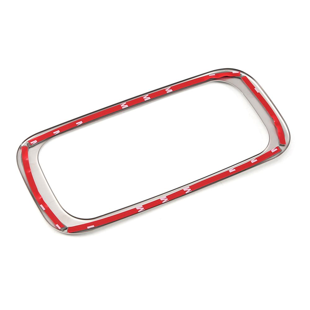 Для Volvo XC60 2018 2019 2024 автомобильный держатель стакана для воды на заднем сиденье рамка крышка отделка из нержавеющей стали молдинги салона наклейка