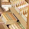 Underwear Storage Box Foldable Storage Box Pants Underwear Sock Organizer Clothes Compartment Box