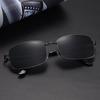 2023 Men's Polarized Color-Changing Night Vision Sunglasses with Black Metal Frame