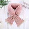 Women's Scarf Autumn and Winter Outdoor Warm Cross Neck Cover Scarf
