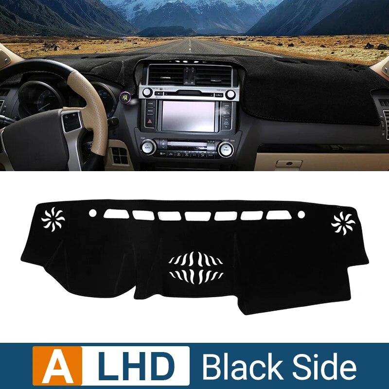 Для Toyota Land Cruiser Prado 150 FJ150 2010-2017 2018 чехол для приборной панели автомобиля, коврик для приборной панели, солнцезащитный козырек, нескользящая накладка, аксессуары