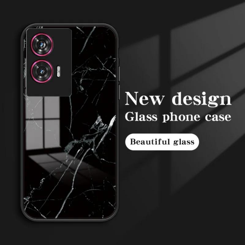 Для MOTOROLA Moto Edge 50 Fusion 50 Ultra 50 Pro чехол из закаленного стекла с градиентной росписью для телефона 40 Neo Ultra защита объектива противоударная задняя крышка