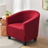 Strenth Spandex Tub Chair Cover Elastic Solid Color Club Sofa Covers Relax Armchairs Slipcovers for Living Room Hotel Wedding
