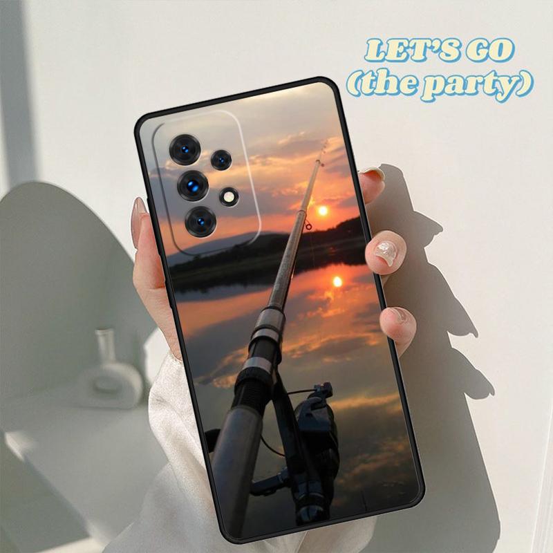 Чехол для телефона Рыбалка Карп Удочка Для Samsung Galaxy A42 A31 A40 A51 A71 A32 A80 A91 A52 A72 A73 A20e A21S A50 A70 A11 A12 Чехол