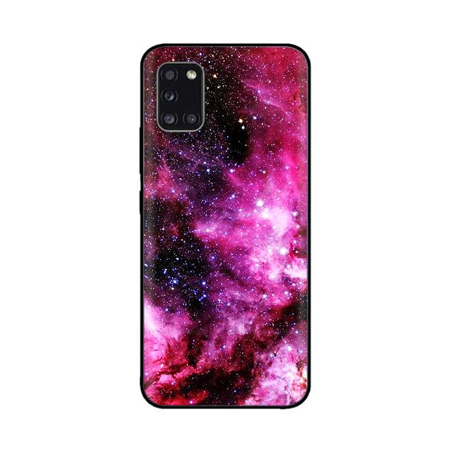 Чехол для Samsung Galaxy A31 Sm-A315f, силиконовый чехол с изображением цветка и животного для Samsung A31 A315, противоударный чехол-бампер для телефона, чехол
