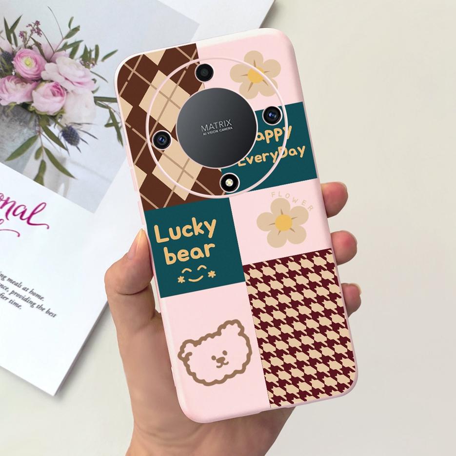 For Honor Magic 6 Lite 5G Case Stylish Art Painted Cover Soft TPU Phone Case For Honor Magic6 Lite 5G Coque Fundas 6.78'' Bumper