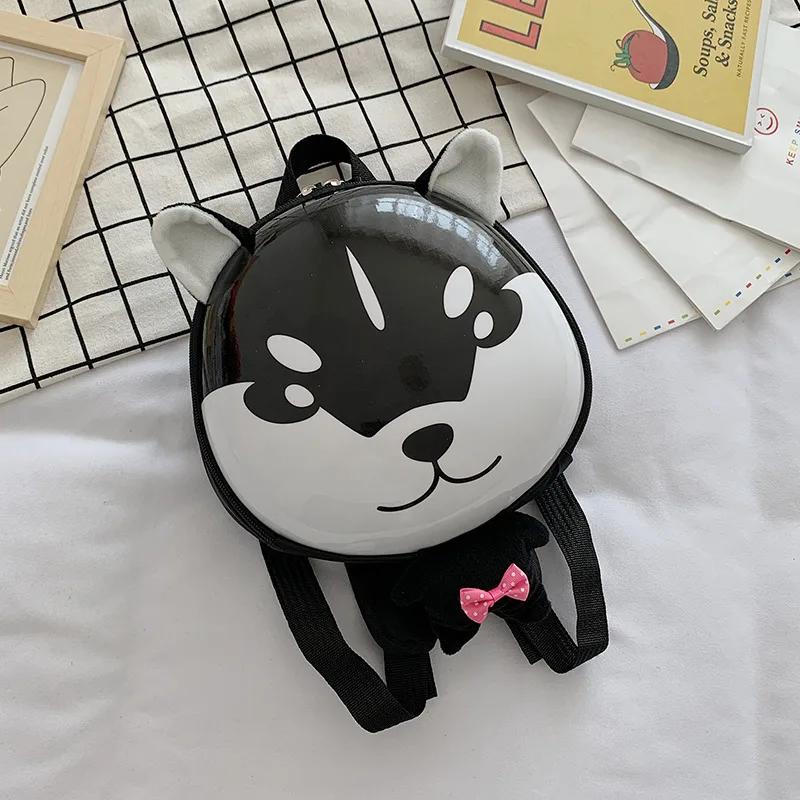 1-5years Baby Children Cartoon Animal Boy Girl Backpack Outdoor School Lower Grades Stationery Supplies Pvc Egg Shell Backpack