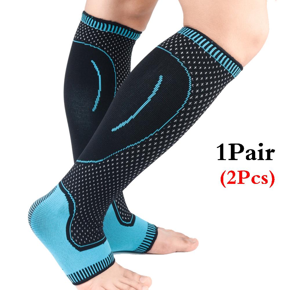 1 пара компрессионных носков для голени, лодыжки, пятки, подошвенной фасции