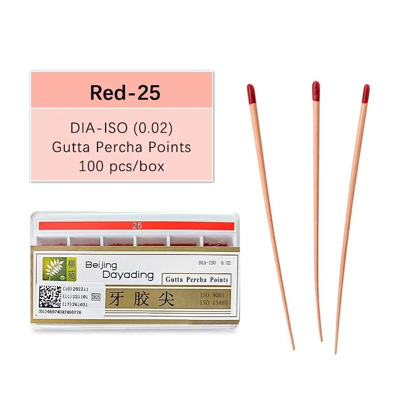 60 100 шт./Коробка Стоматологическая гуттаперчевая бумажный штифт 15-40 корневой канал эндодонтия ватные насадки стоматологические материалы (0.02# 04# 6#)