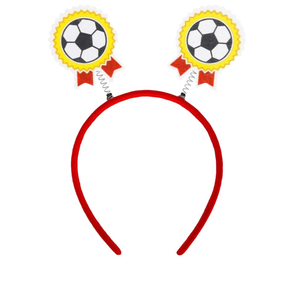 Charming Design Soccer Fan Headband Plastic Party Decoration Headband  Photo Props
