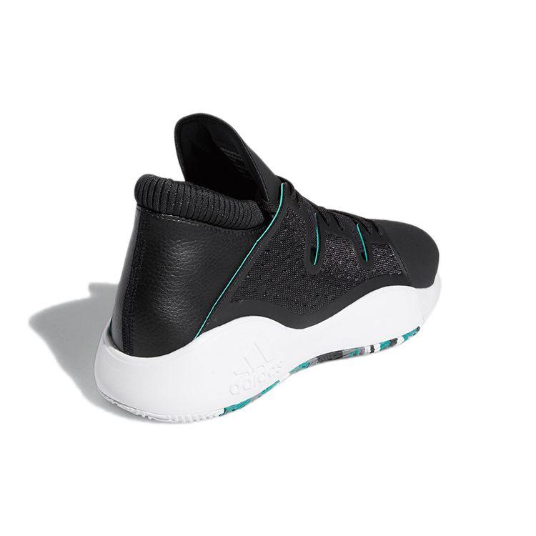 adidas Мужские баскетбольные кроссовки Pro Vision с круглым носком, шнуровкой, прочные, средней высоты, черные EE4588