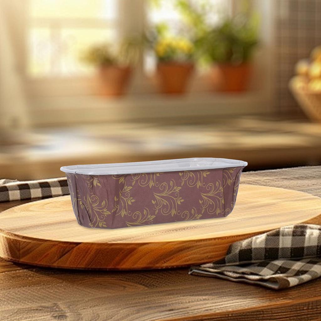 10 шт. Бумажный поднос для торта, Бумага для выпечки кексов, Формы для кексов, Одноразовые формы для выпечки, Прямоугольная форма для выпечки, Антипригарные формочки для хлеба