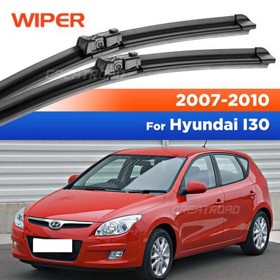 Для Hyundai I30 2007-2010 2008 2009 Дворники Передние щетки стеклоочистителя Лобовое стекло Окно Щетка 24"+18"