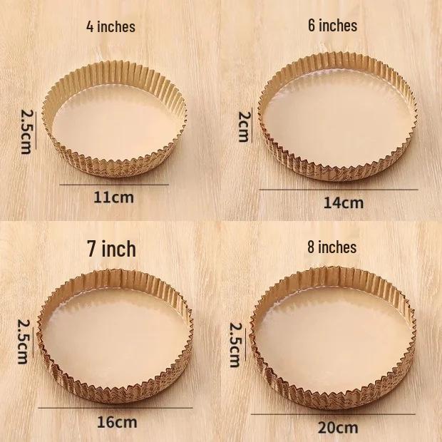 Предложение для новичков: Жаростойкий жиронепроницаемый поднос - Пицца, Торт, Хлеб (4-дюймовый)