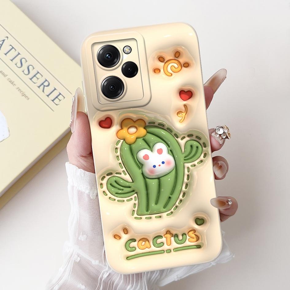 For Xiaomi Poco X5 Pro 5G Case Fashion Butterfly Daisy Flowers Soft Silicone Cover For Xiaomi PocoX5 X5Pro Full Protection Funda