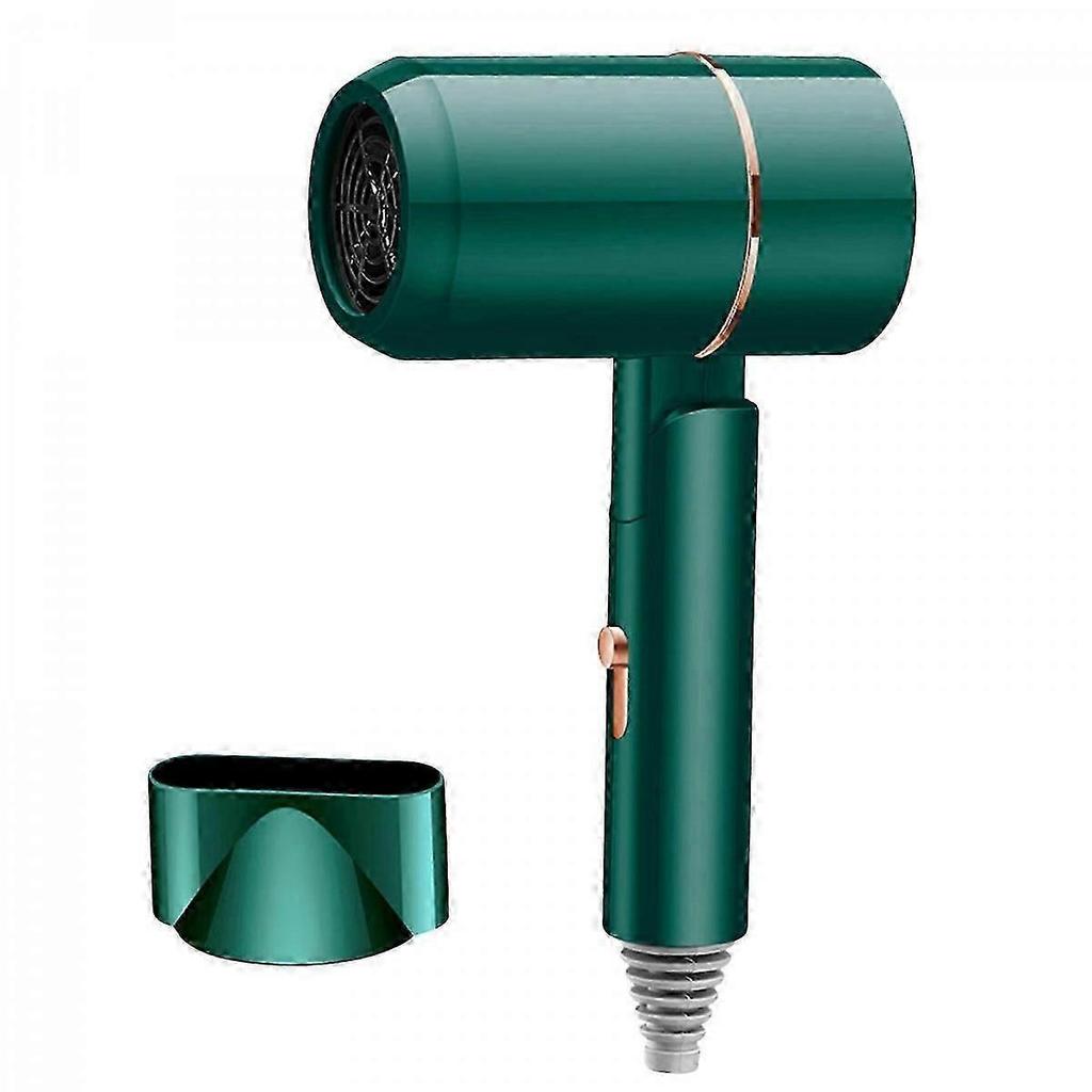 A Powerful 600 Watt Fast Drying And Low-noise Hair Dryer With A Negative Hair Dryer With A 3-speed Range With 1 Supply And Collection Nozzle less