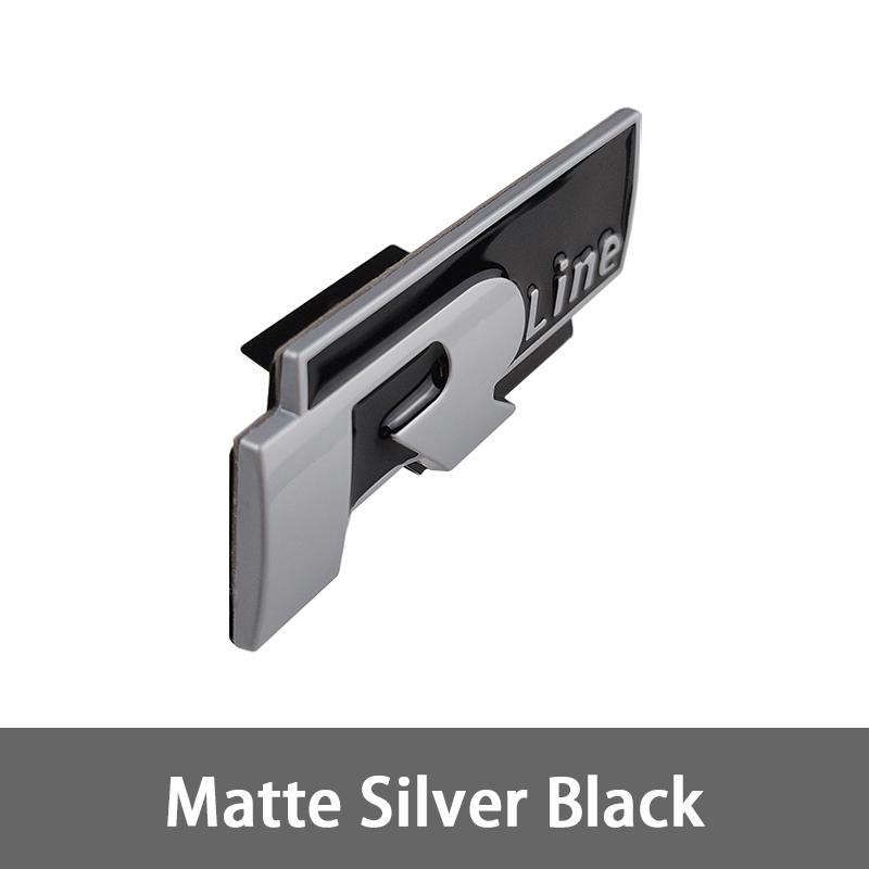 2026 Hot For VOLKSWAGEN VW 3D Metal R Line Logo Rline Badge Car Front Grille Emblem Stickers for Volkswage Polo Passat B5 B7 Gol