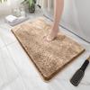 Water Absorbtion Anti Slip Bathroom Mat Thickened Bathroom Carpet Long Hair Carpet Machine Washable Durable Toilet Mat