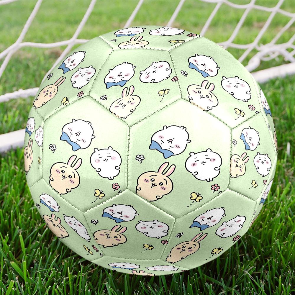 Usagi Theme Size 5 Soccer Ball, Suitable for Both Indoor and Outdoor Matches, a Gift Suitable for Everyone.