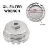 Auto Oil Filter Wrench Removal Tool Caps Socket For Toyota Rav4 Camry Land Cruiser Avalon Lexus ES300h NX300h LS460 GS350 RX350