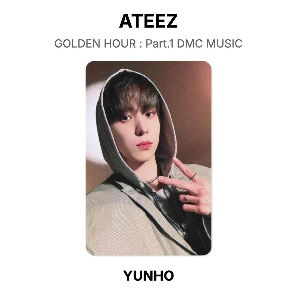 ATEEZ ЗОЛОТОЙ ЧАС : Часть 1 Официальная фотокарточка DMC MUSIC