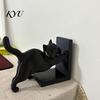 Креативный Декор Стола для Любителей Кошек 3D Печатный Держатель для Книг Полки, Декоративные Закладки для Книг Офис Современный Минималистичный Держатель и Кабинет, Тяжелый