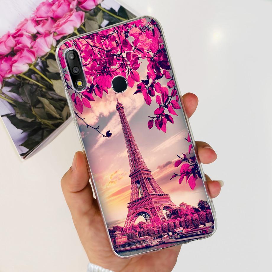 Case for Asus ZenFone Max Pro M2 ZB631KL ZB631KL Capa Soft Silicone Transparent TPU phone Back Mask protecive Cover Jelly Paint