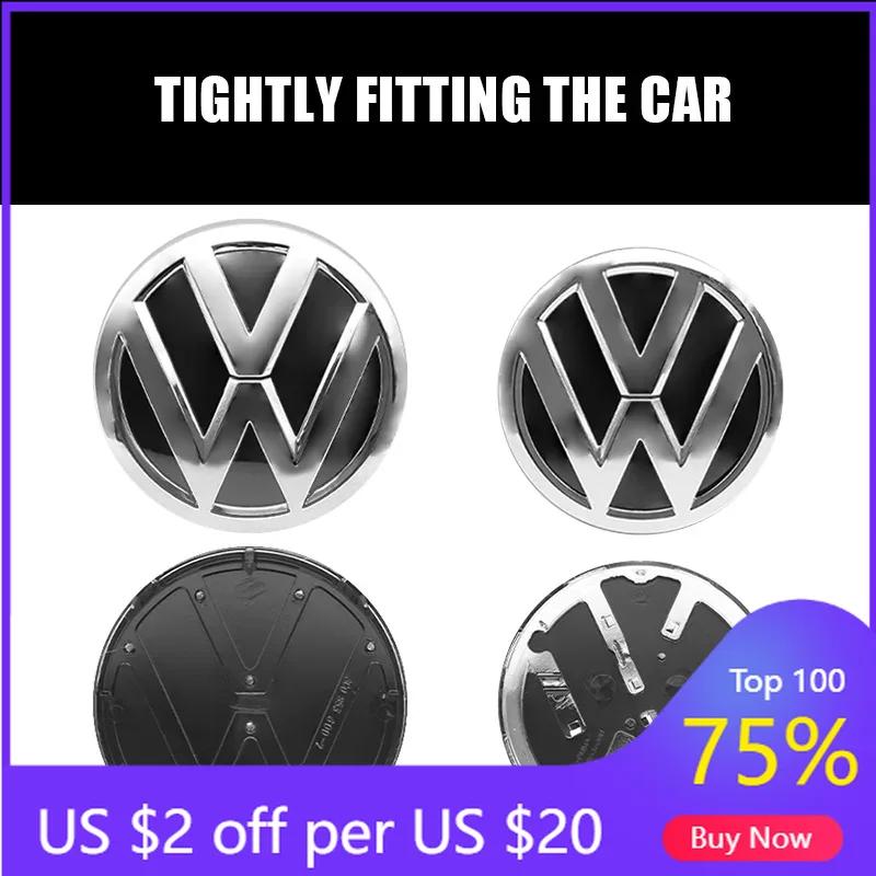 VW GTI GOLF 2026 Hot For VW VOLKSWAGEN 2Pcs VW Replacement Front Grill Badge Rear Trunk Lid Emblem Logo Decorative For Volkswage
