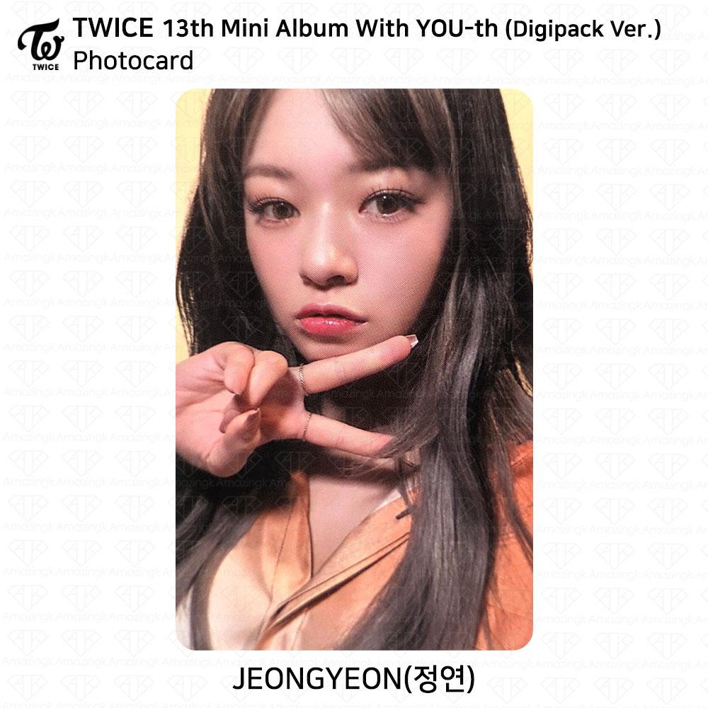 Twice 13-й мини-альбом с молодежной фотокарточкой YOU-th, постером, пленкой, стикером Jeongyeon KPOP K-POP