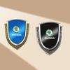 ERQY8 Car Stickers 3D Metal Accsesories for Skoda VRS Octavia 1 2 3 Rapid Kodiaq Karoq Fabia Kamiq Auto Accessory