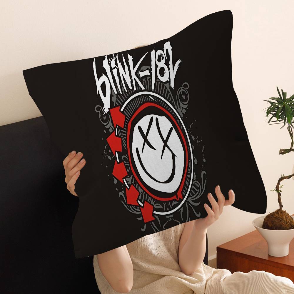 B-BLINK-182 Чехол на подушку для группы Полиэстер Подушки для дивана Декоративные подушки для бросания Украшение для дома Чехол на подушку