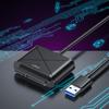 Набор адаптеров SATA на USB 3.0 Кабель-конвертер для внешнего жесткого диска для 3,5-дюймовых HDD SSD Блок питания
