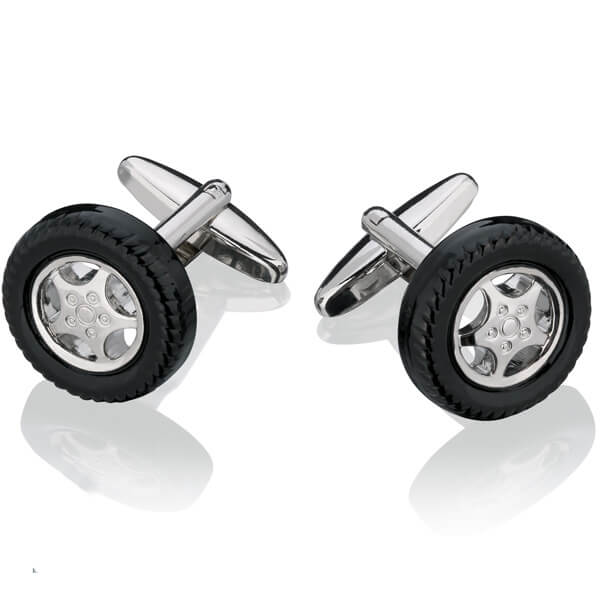 Driver Cufflinks X2 Wheels