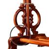 Rosewood Calligraphy Brush and Pen Holder - Solid Wood Rack for Study Treasures