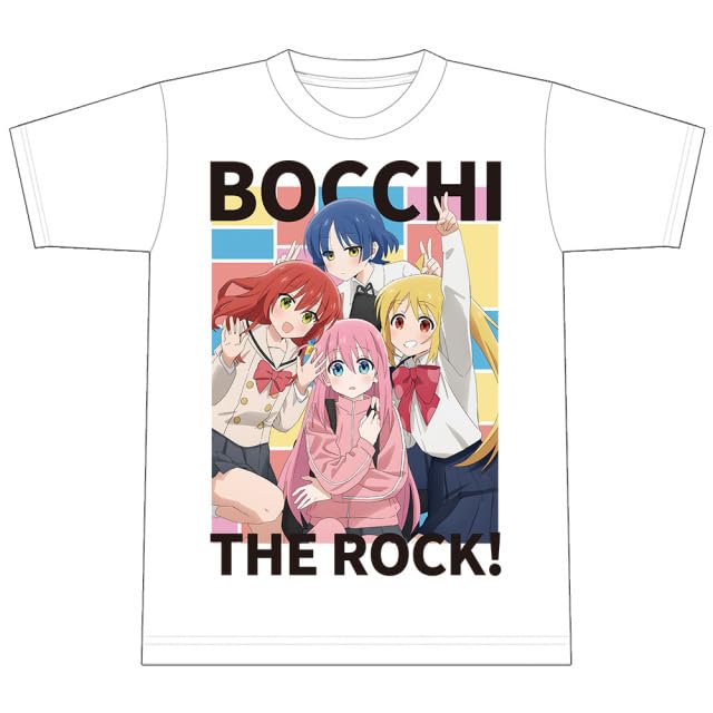 Bocchi - камень размера A Nijika Ryo XL! Футболка [Хитори & & & Икуё]