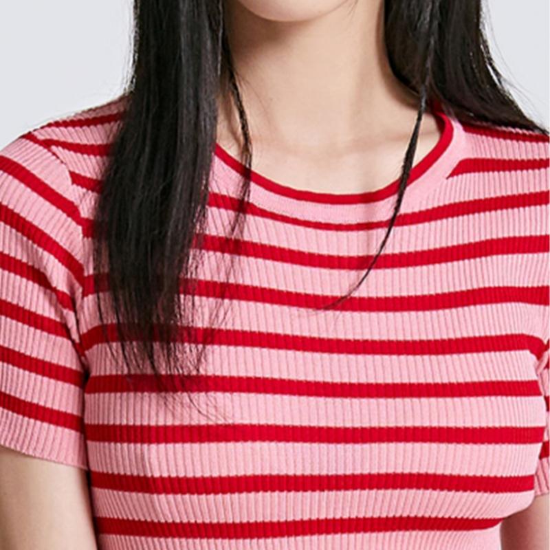 Spao STriped Ribbed Slim KniT Spkwc26g91 T