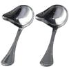 1/2pcs 7.87*2.91 Inch Household Spoon Set Silver Skimming Spoon Creative Duckbill Scoop  Kitchen