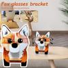 Fox-Spectacle Frame Wooden Animal Spectacle Frame Glasses Storage Rack Desktop Decoration