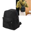 Mini Backpack Wearable Waterproof Stylish Nylon Small Backpack for Students Women Girls Black