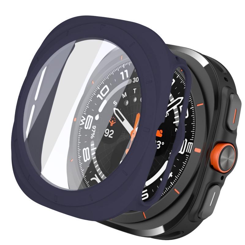 Защитный чехол из ПК с пленкой полного покрытия для Samsung Galaxy Watch 7/8 Ultra 47 мм