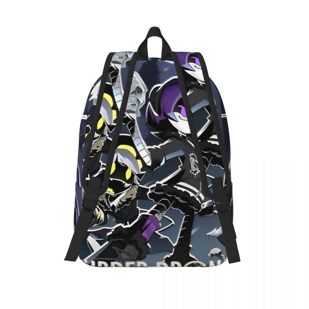 Рюкзак в стиле аниме-хоррора «Дроны-убийцы» для мужчин и женщин, Cyn J и N, подростковый студенческий деловой рюкзак, холщовые сумки для ноутбука, для улицы