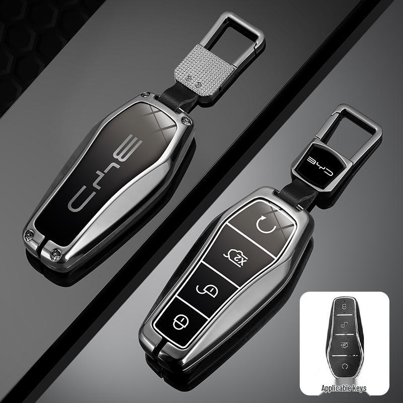 BYD Dolphin 22-24 Key Case: Compatible with Han, Song Plus, Tang DMI, Qin Pro, Yuan E2